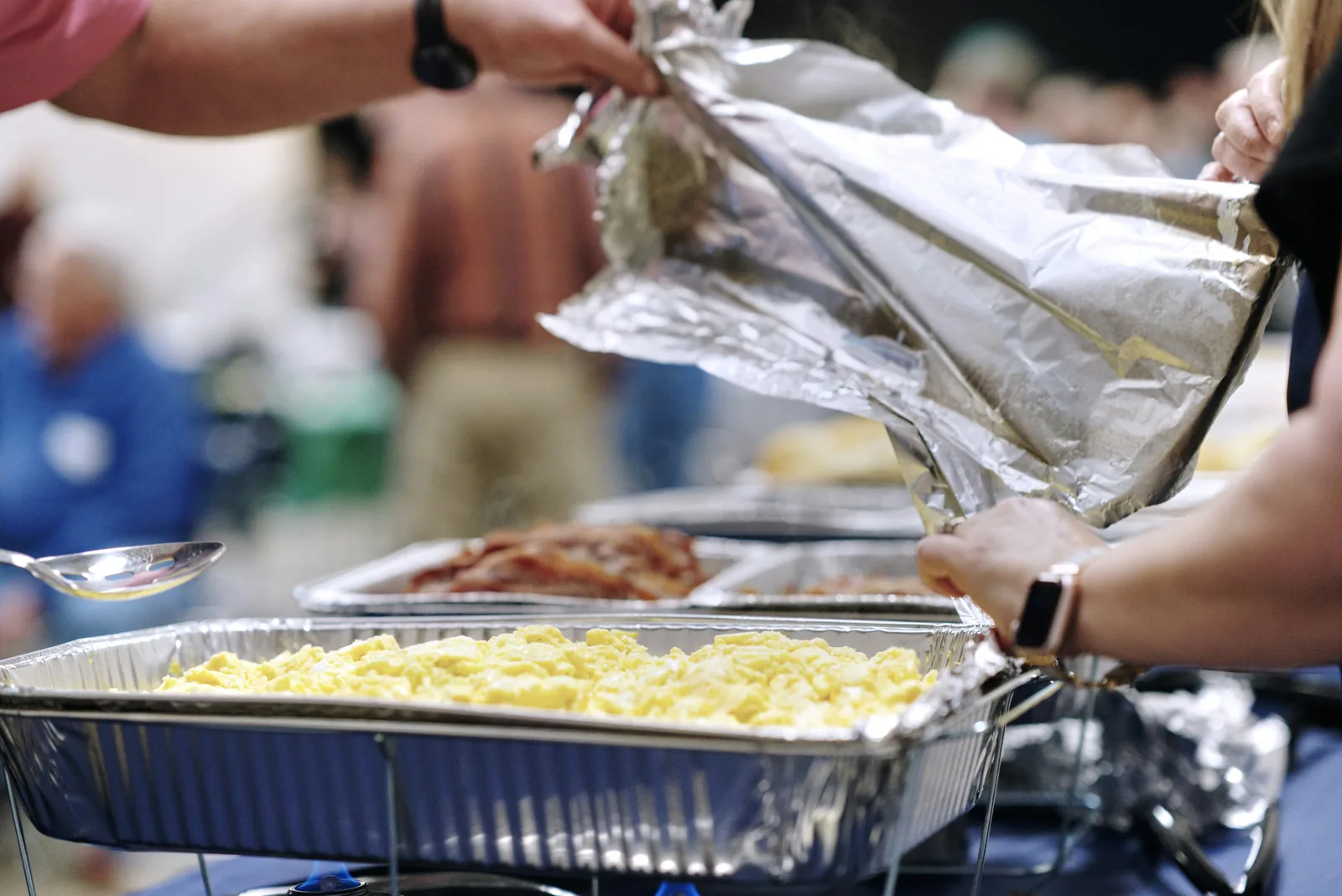 Catering ve ikram servis hazırlığı